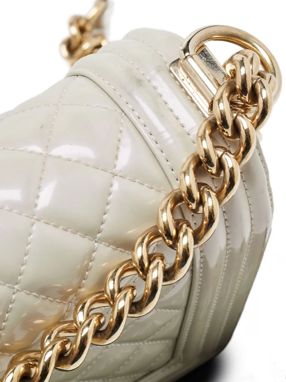 CHANEL Pre-Owned ボーイ シャネル ショルダーバッグ | ホワイト 