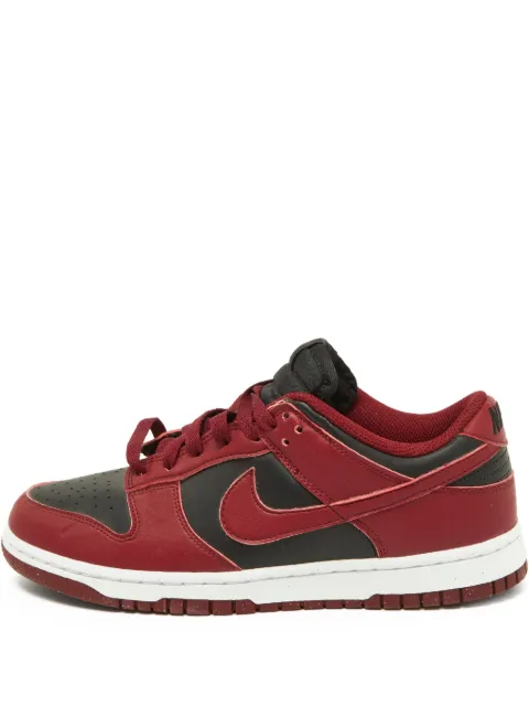 Nike Vintage tenis bajos Dunk de piel