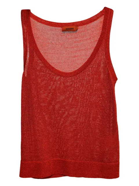 Missoni Pre-Owned knitted tank top