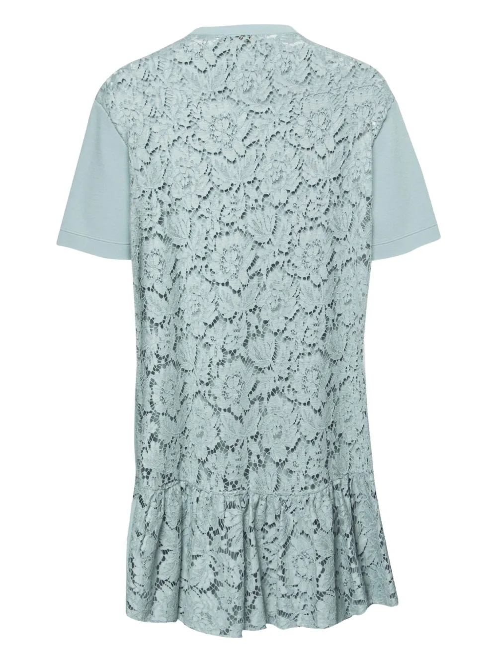 Valentino Garavani Pre-Owned Mini-jurk met kanten detail - Blauw