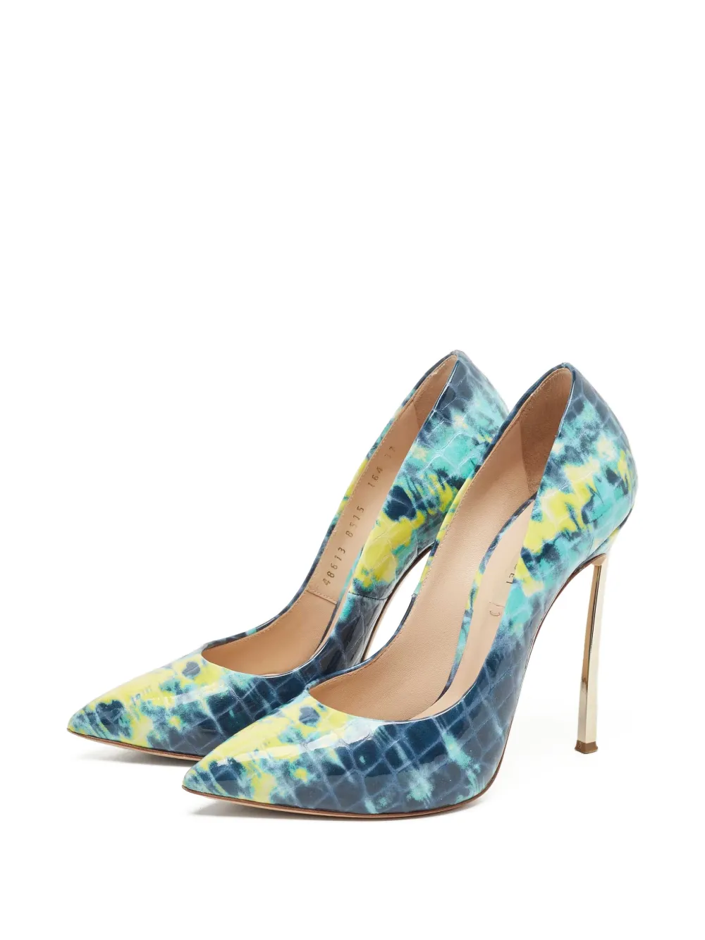 Casadei Vintage pre-owned 130mm snakeskin-print pumps | Image 2