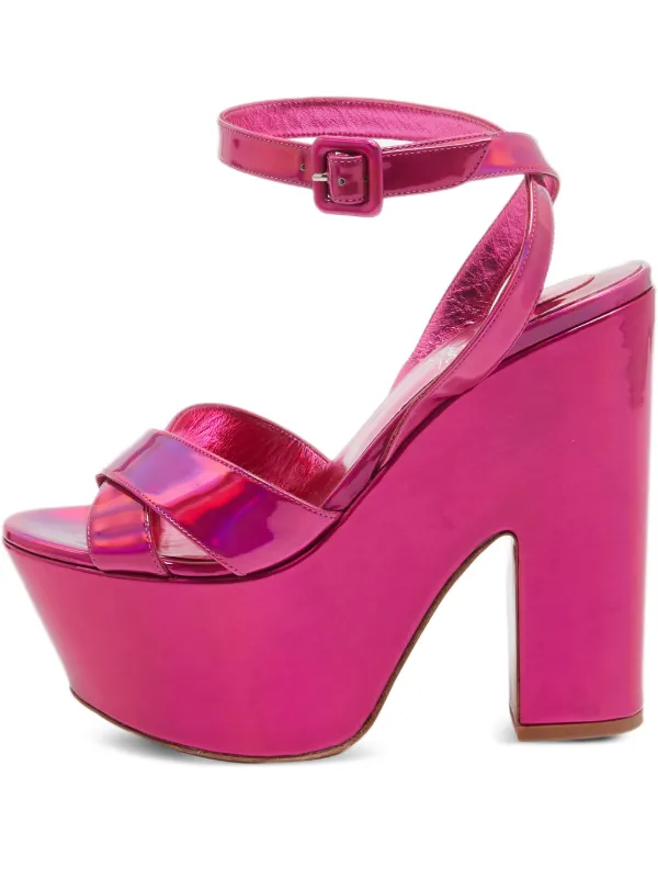 バ*ビ様 週末限定オークション☆セールChristian Louboutin 3 Christian Louboutin Pre-Owned 150mm Superyaz Sandals | Pink | FARFETCH
