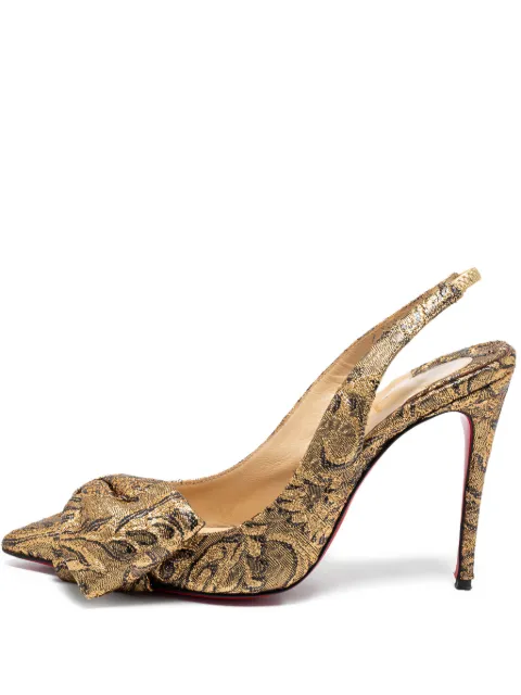Christian Louboutin Pre-Owned 100mm leather pumps 