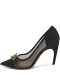 Christian Dior Pre-Owned 110mm Surreal-D mesh pumps - Black