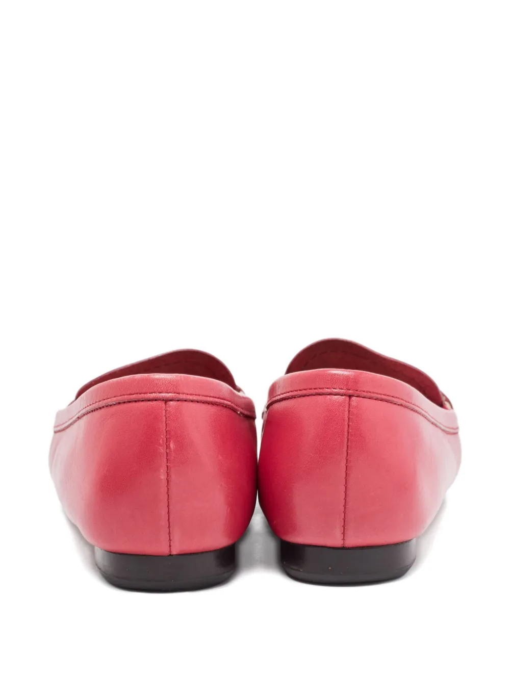 Ferragamo Pre-Owned Leren loafers - Roze