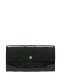 Louis Vuitton Pre-Owned patent leather monogram wallet - Green