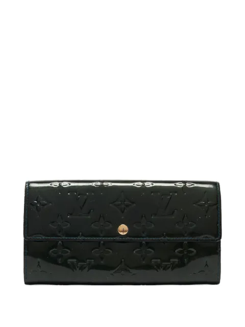 Louis Vuitton Pre-Owned 페이턴트 레더 모노그램 지갑