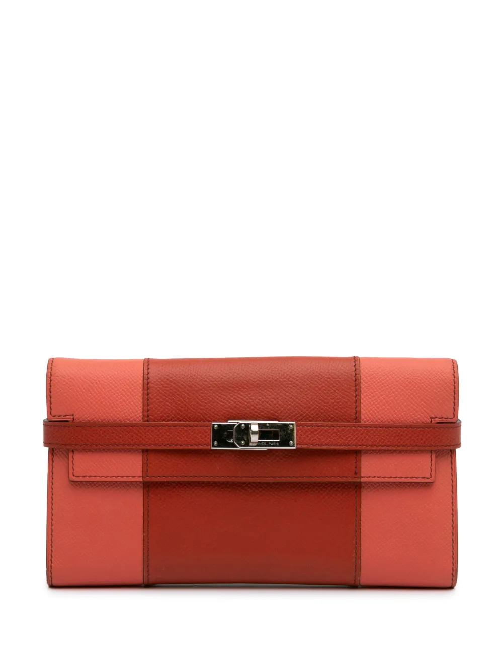 Hermès Pre-Owned 2000-2024 Epsom Flag Kelly Longue Wallet long wallets | rojo | Image 1