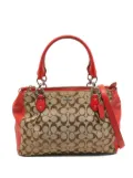 Coach Vintage Christie monogram canvas tote bag - Red
