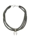 Aigner Vintage pre-owned faux-pearl necklace - Silver