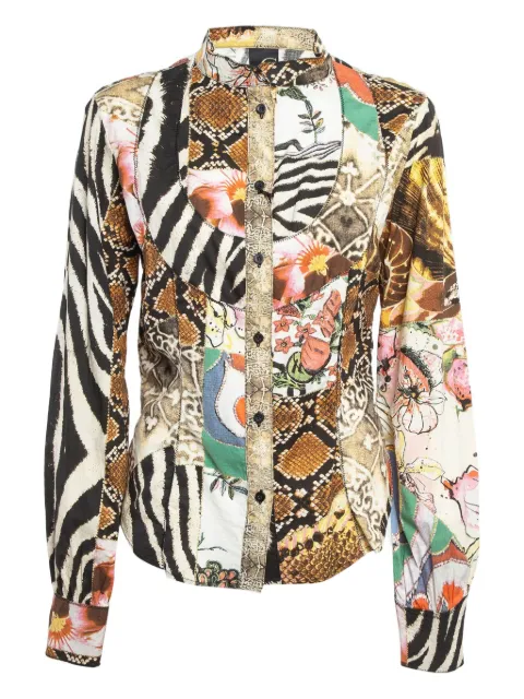 Just Cavalli Vintage camisa con paneles