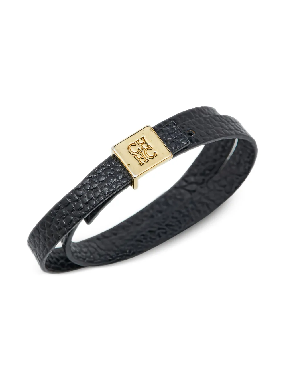 Carolina Herrera Vintage leather wrap bracelet | Image 2