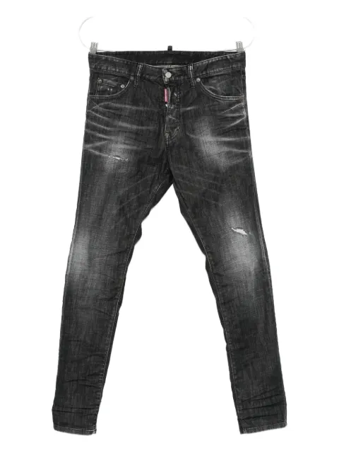 DSQUARED2 faded distressed jeans