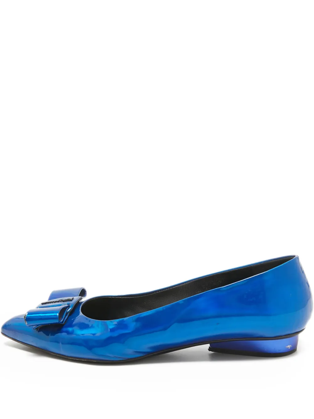 Ferragamo Pre-Owned flats Viva Bow | azul | Image 1