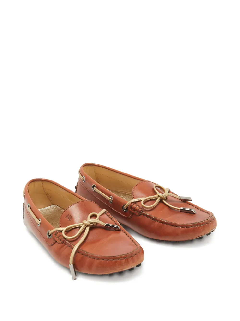 Tod's Vintage Pre-owned Gommino loafers - Bruin