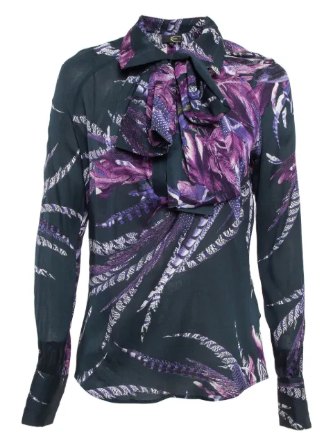 Just Cavalli Vintage pre-owned floral blouse