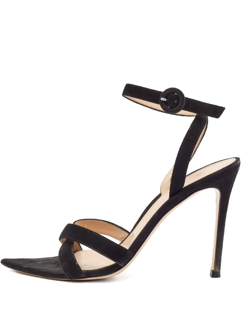 Gianvito Rossi Pre-owned 110mm suede sandals | Black | Image 1