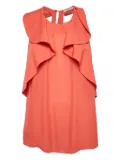 Etro Pre-Owned 2024 ruffled silk top - Orange