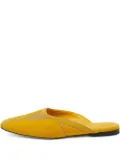 Fendi Pre-Owned debossed-effect mules - Yellow
