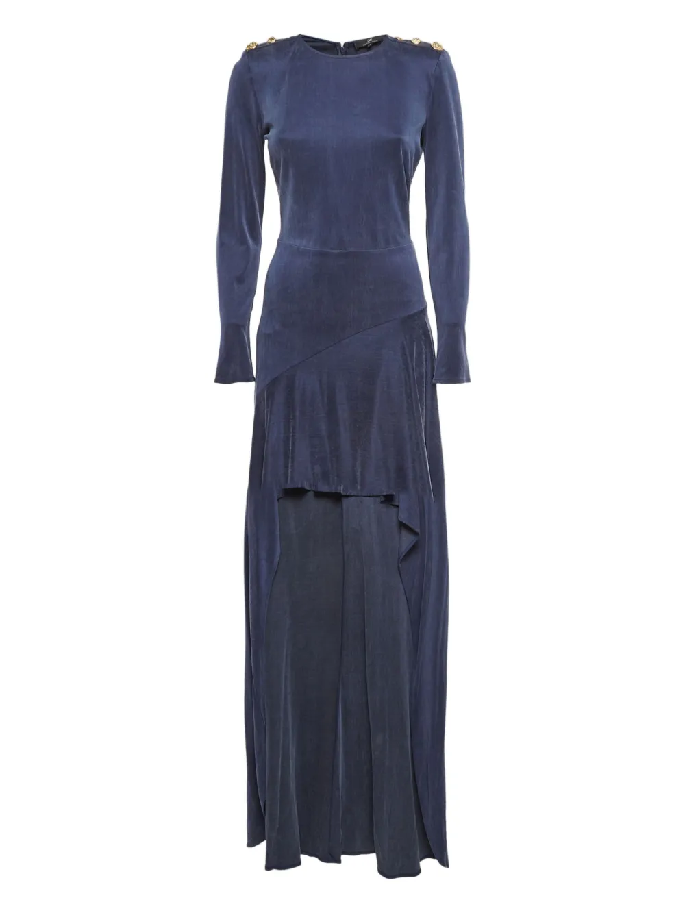 Elisabetta Franchi Langärmeliges Maxikleid | Blau | Image 1
