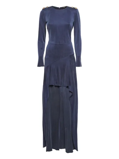 Elisabetta Franchi long-sleeved maxi dress