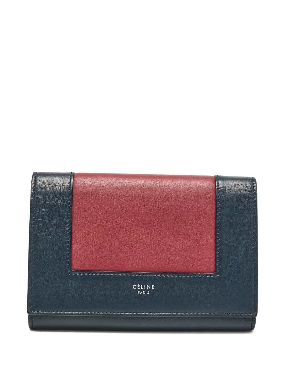 Céline Pre-Owned tri-fold leather wallet | Blue | Image 1