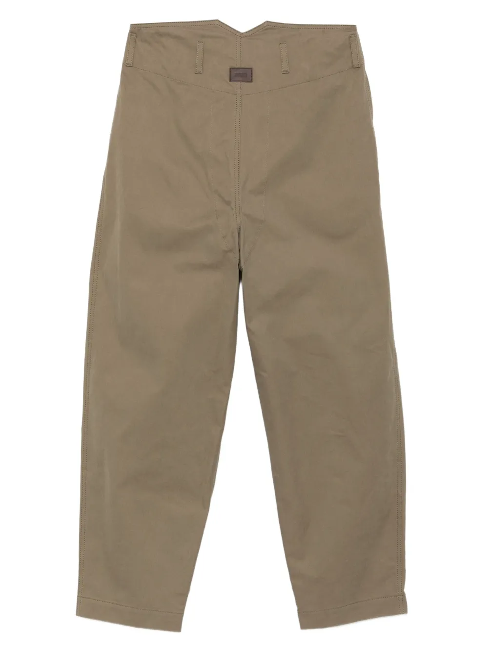 Moschino Broek met geplooide details Groen