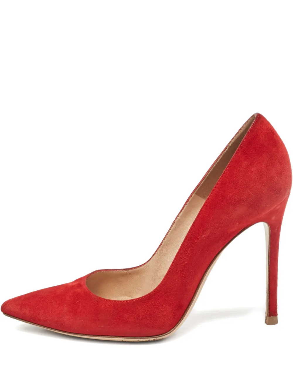 Gianvito Rossi suede pumps shoes | Red | Image 1