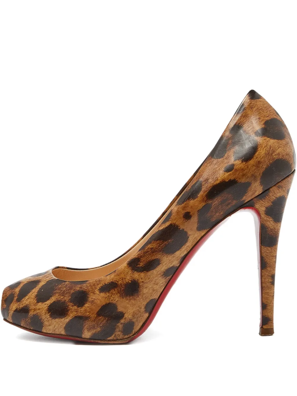 Christian Louboutin Pre-Owned leopard-print heeled pumps | marrón | Image 1