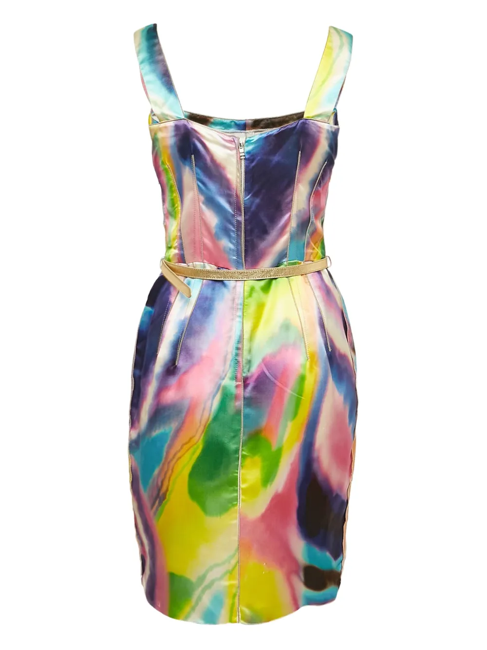Dolce & Gabbana Pre-Owned tie-dye belted midi dress | Image 2