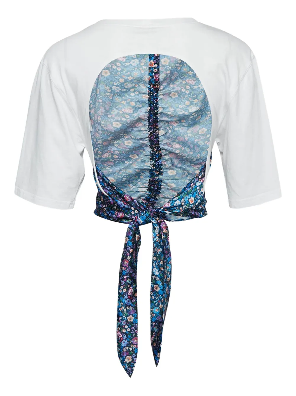 SANDRO pre-owned floral-print ruched top | Image 2