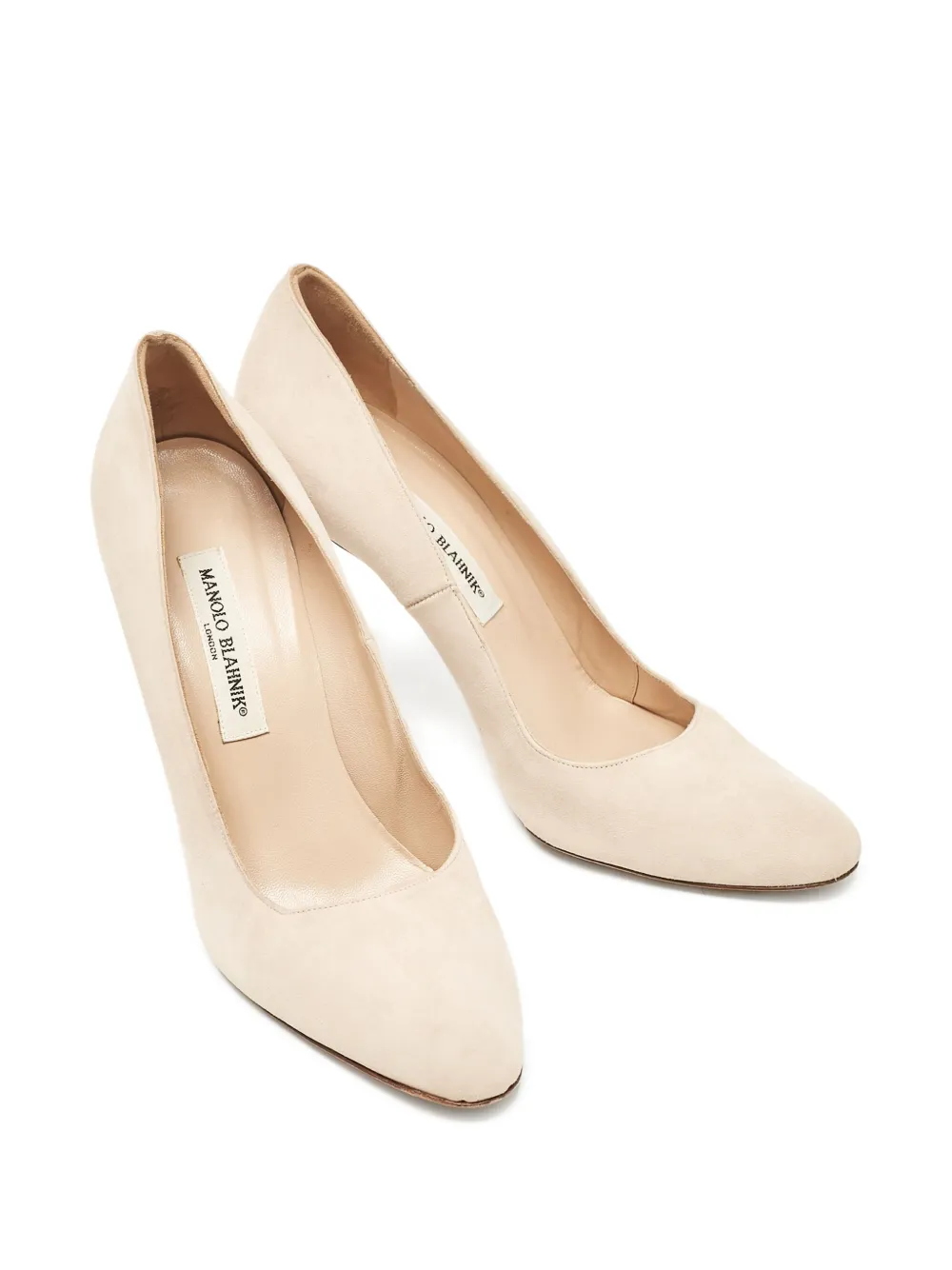 Manolo Blahnik escarpins pre-owned 110 mm en daim | Image 2