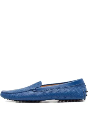 Tod's Vintage スエード デッキシューズ | ブルー | FARFETCH JP