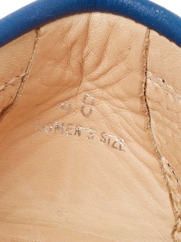 Tod's Vintage レザーローファー | ブルー | FARFETCH JP