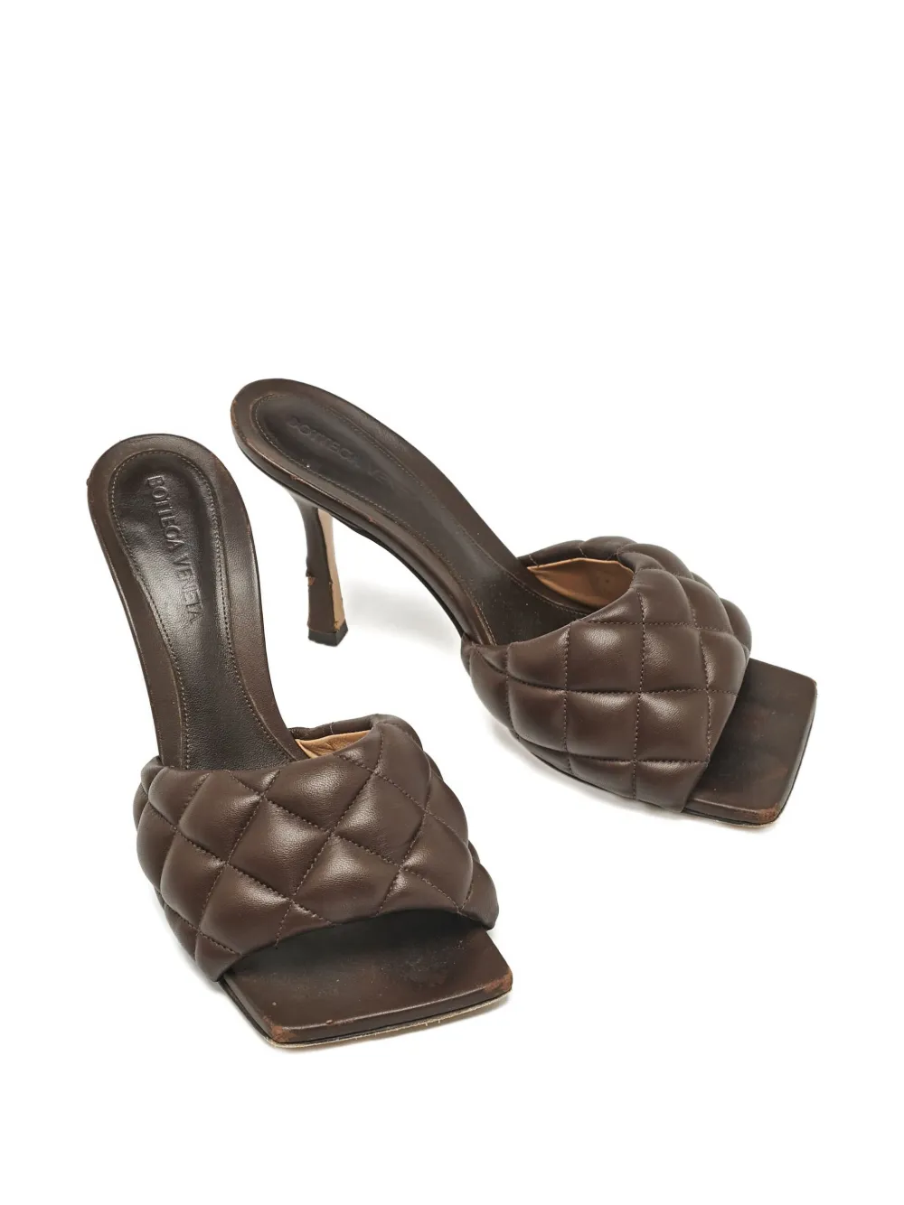 Bottega Veneta Pre-Owned quilted leather sandals | Image 2