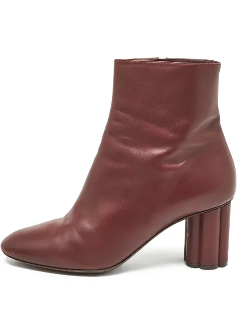 Ferragamo Pre-Owned botas con tacón de 80mm 2024