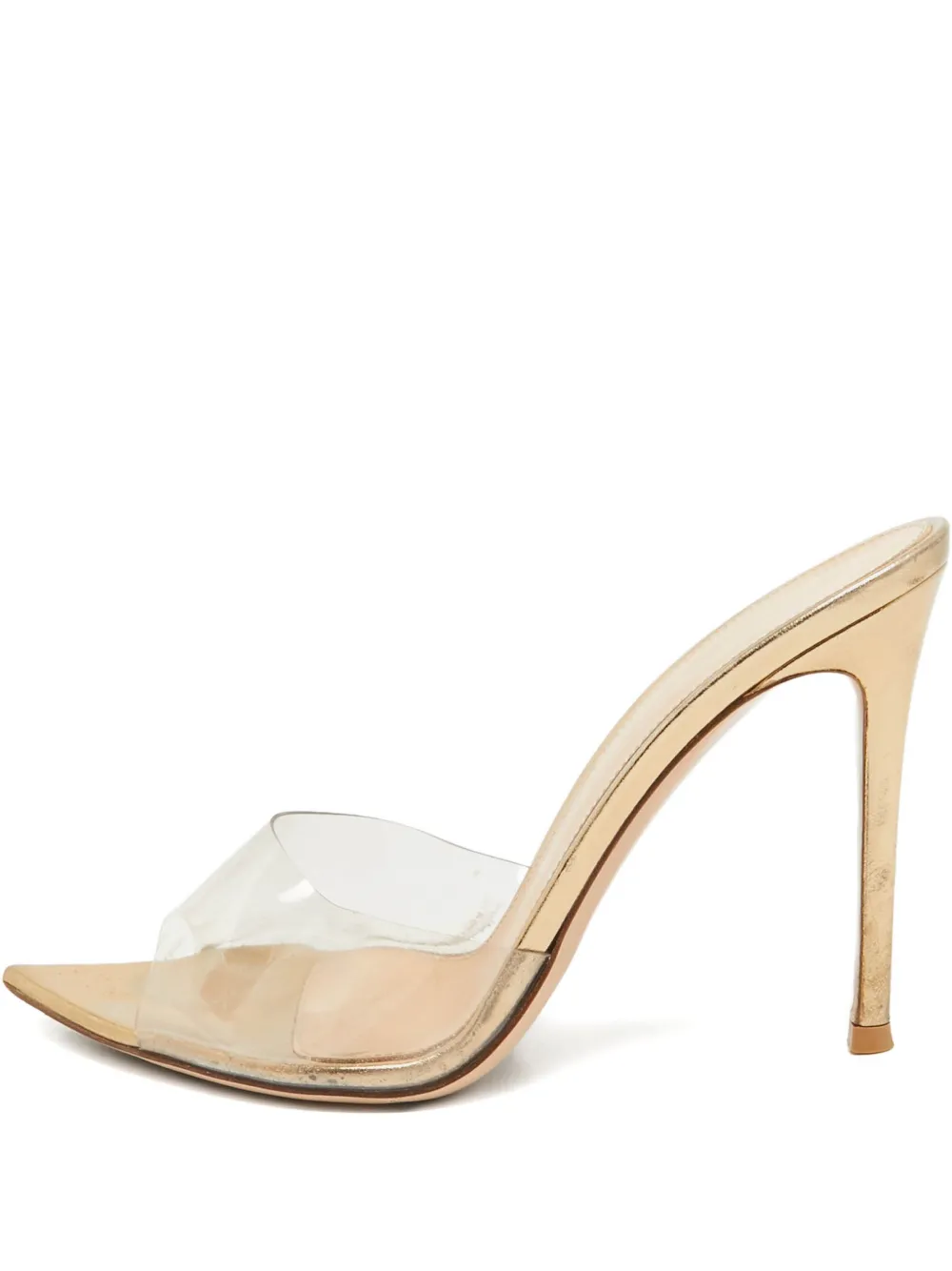 Gianvito Rossi Pre-owned 105mm slip-on sandals | Neutrals | Image 1