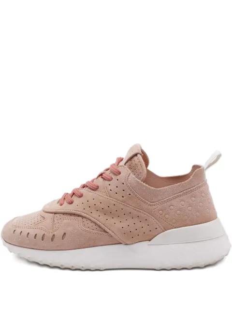 Tod's Vintage pre-owned suede perforated sneakers