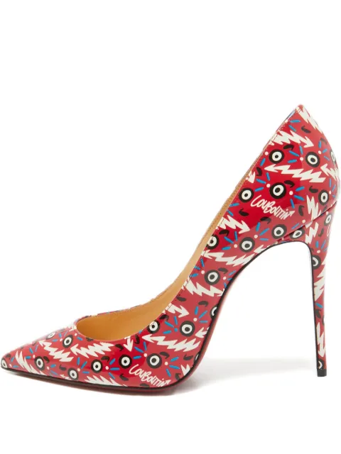 Christian Louboutin Pre-Owned حذاء جلد بكعب 110 ملم