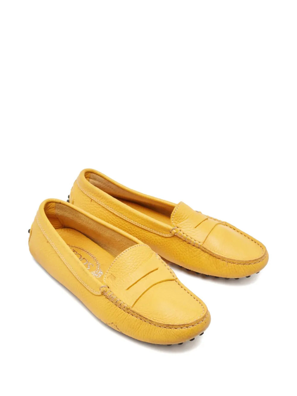 Tod's Vintage Pre-owned Gommino loafers - Geel