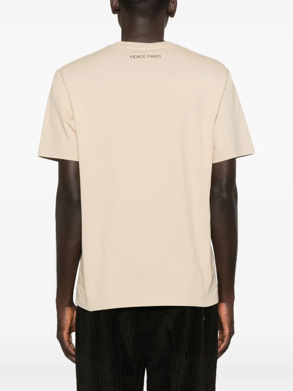 Kenzo T-shirt met print Beige