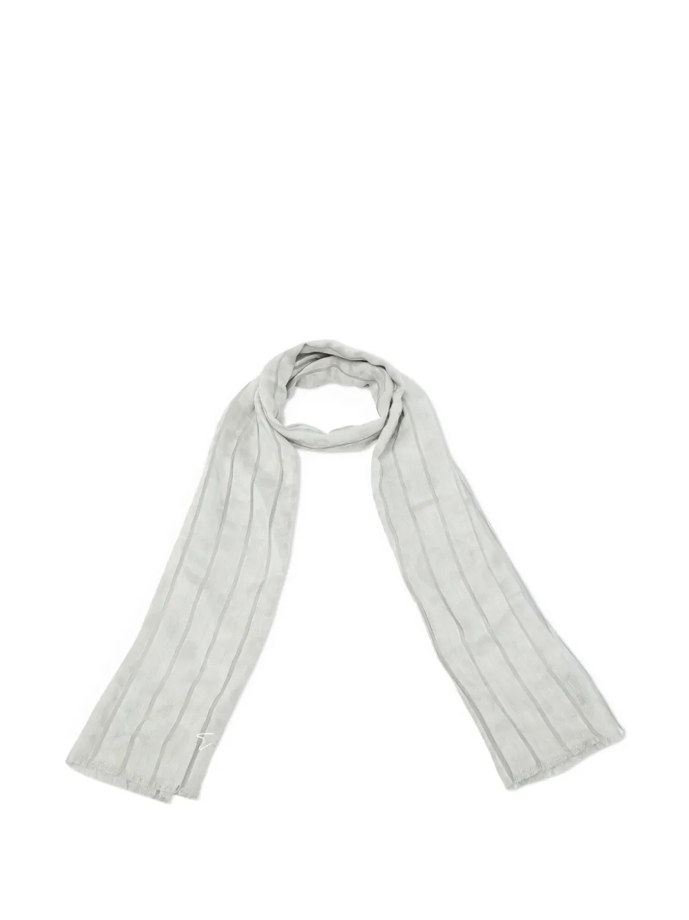 Giorgio Armani Pre-Owned mascada con motivo de rayas | Image 2