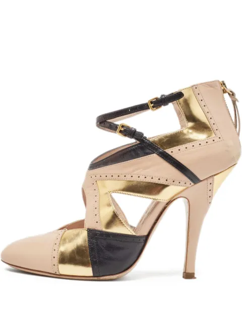 Miu Miu Pre-Owned 115mm leather pumps