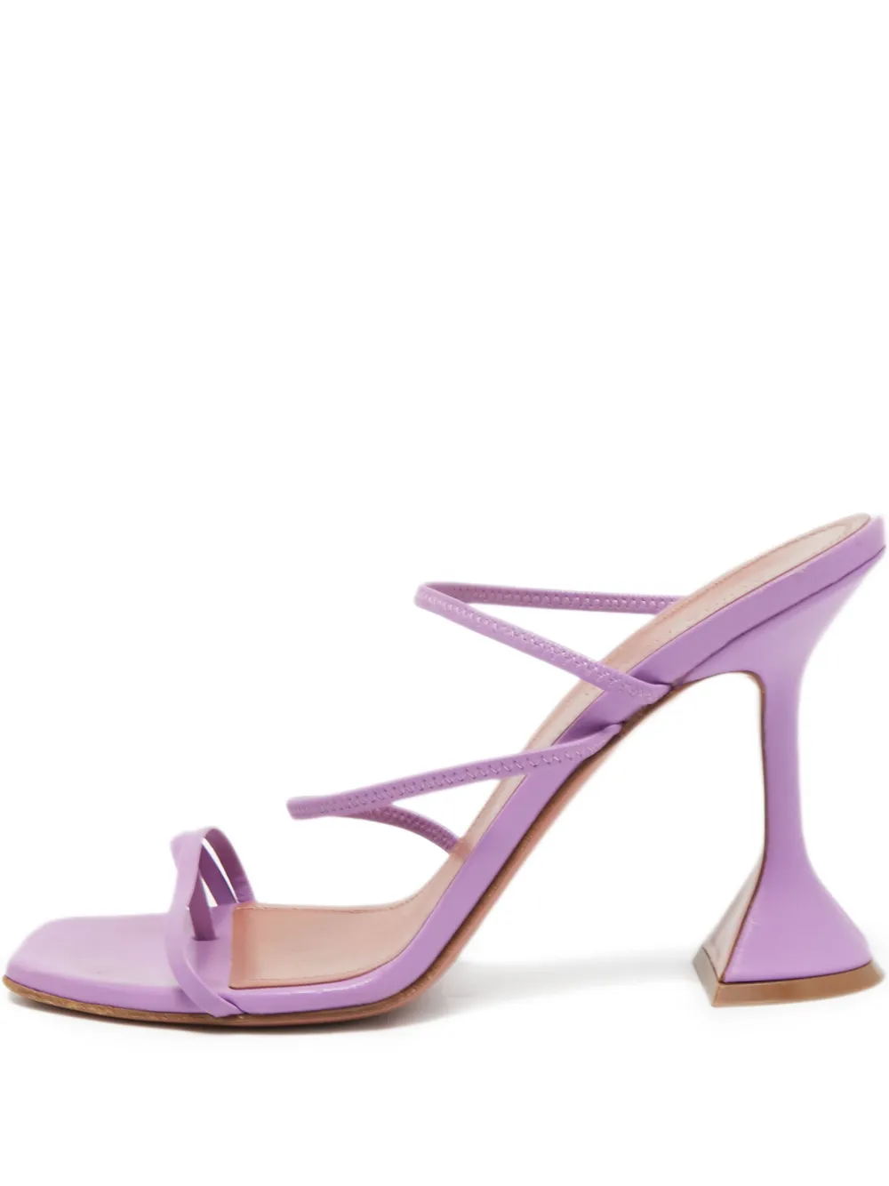 Amina Muaddi pre-owned 110mm Naima sandals | Purple | Image 1