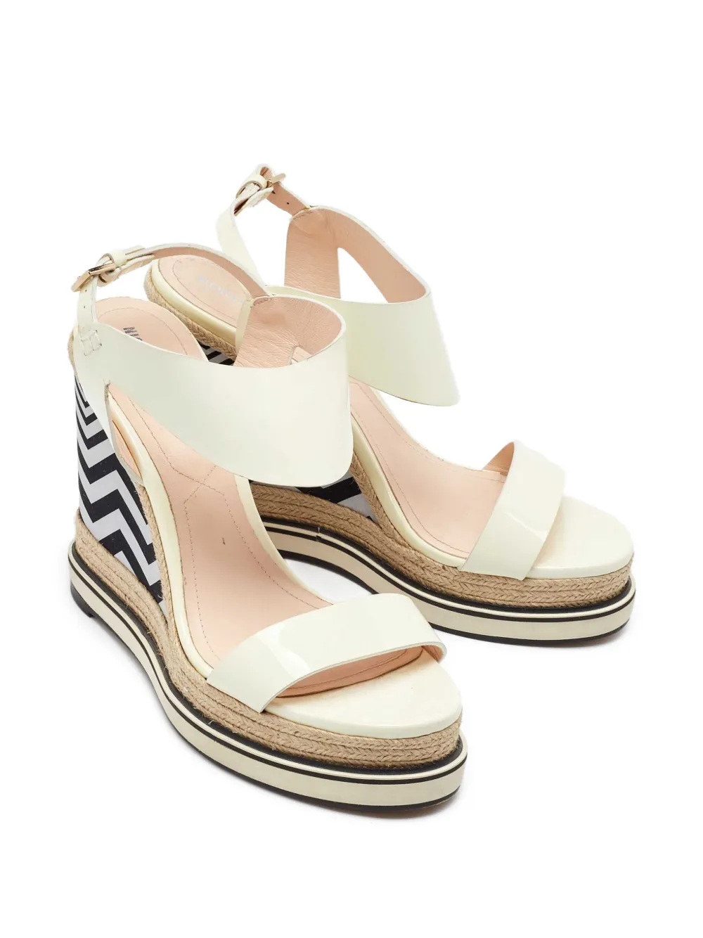 Nicholas Kirkwood espadrilles pre-owned 120 mm en cuir | Image 2