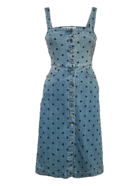 Stella McCartney Pre-Owned 스타 자수 드레스