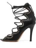 Isabel Marant Vintage 95mm eyelet lace-up sandals - Black