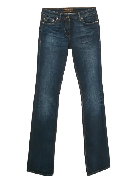 Roberto Cavalli Vintage pre-owned sequin-embellished jeans