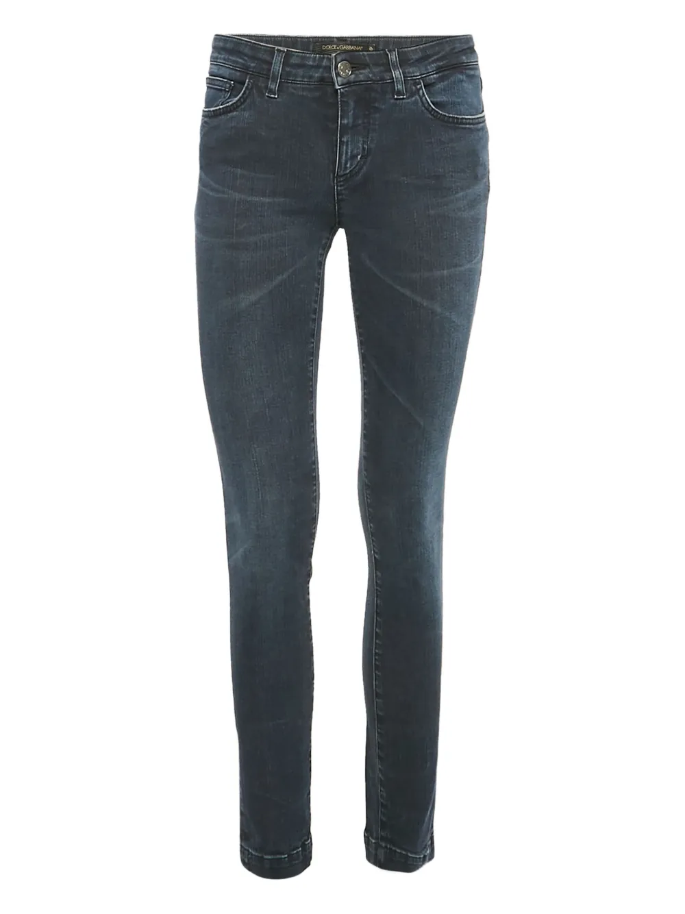 Dolce & Gabbana Pre-Owned belt-loops jeans | Blue | Image 1