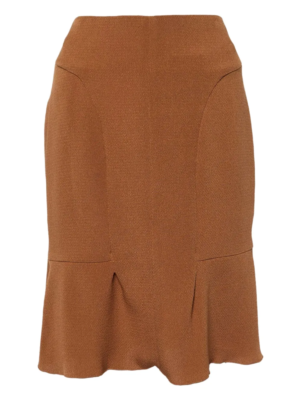 Marni Pre-Owned falda corta de seda | marrón | Image 1